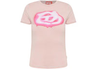 Diesel Women's T-Uncuties-Long-S3 T-shirt Pink