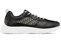 Dior B25 Runner Black Smooth Calfskin Oblique Jacquard