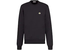 Dior KAWS Bee Logo Crewneck Sweatshirt Black