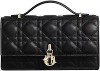 Dior My Dior Mini Cannage Lambskin Bag Black