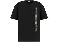 Dior Printed Logo T-shirt Black