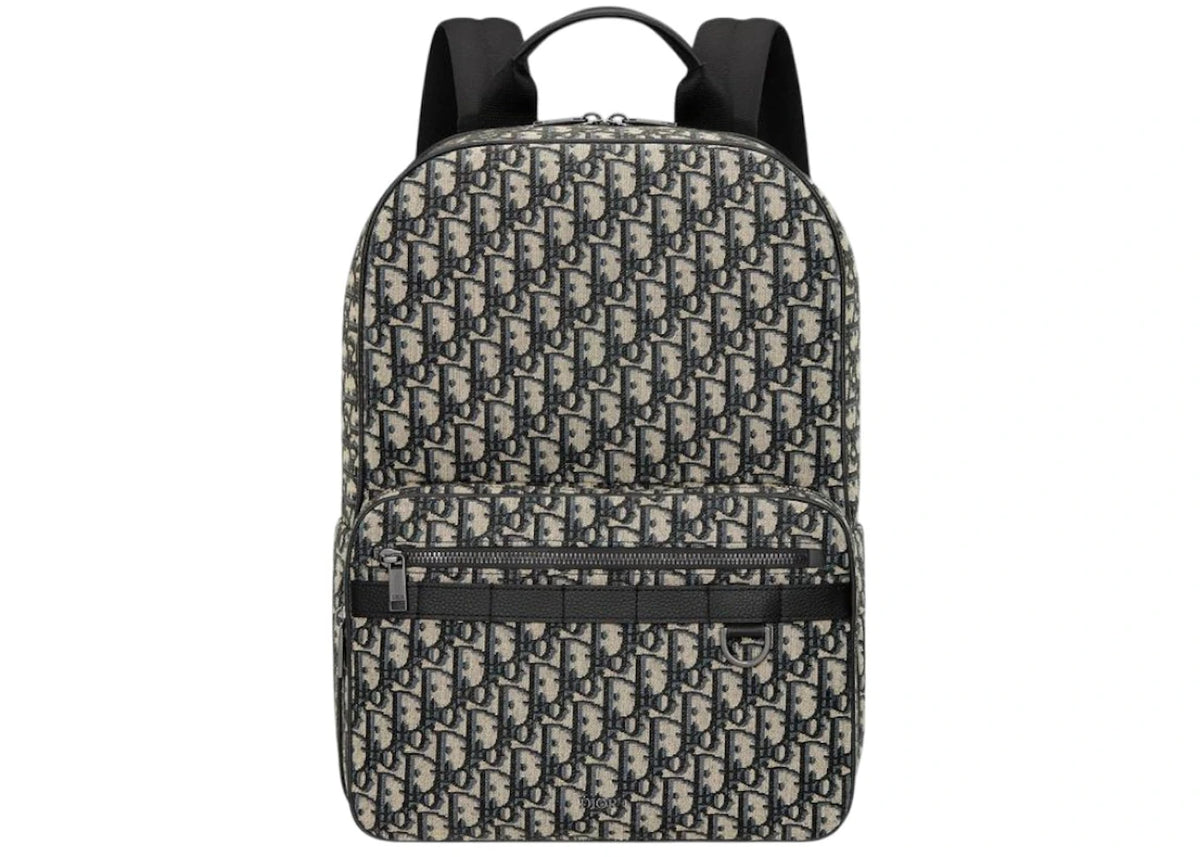 Dior Safari Oblique Backpack Beige/Black - vue secondaire A