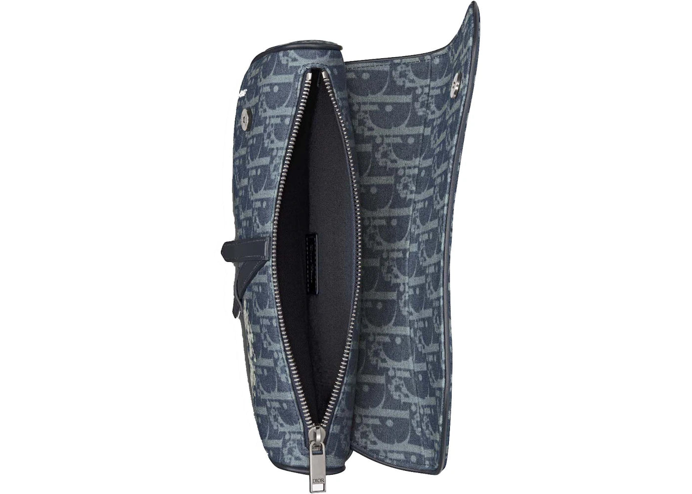 Dior TEARS Saddle Bag Blue - vue secondaire B