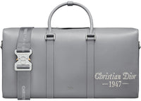 Dior by Birkenstock Christian Dior 1947 Signature Lingot 50 Reisetasche Dior Grau