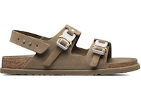 Dior by Birkenstock Sandale Milano Khaki Nubuck Calfskin