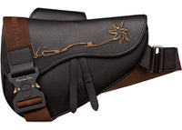 Dior x CACTUS JACK Black Saddle Bag