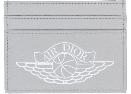 Dior x Jordan Wings Card Holder (4 Card Slot) Grey - authentic Dior sneakers