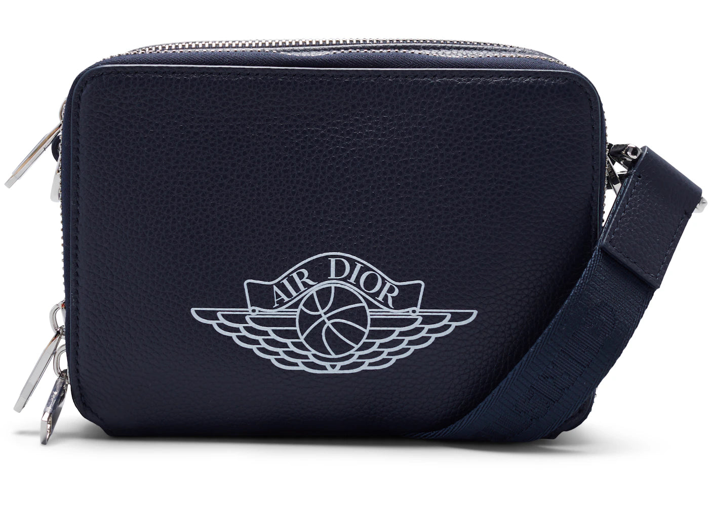 Dior x Jordan Wings Messenger Bag Navy - vue secondaire A
