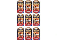Disney Lorcana TCG The First Chapter Mickey Mouse Brave Little Tailor Sleeved Booster Pack 9x Lot