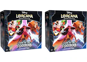 Disney Lorcana TCG The First Chapter Rise of the Floodborn Illumineer's Trove Box 2x Lot - vue 360
