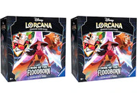 Disney Lorcana TCG The First Chapter Rise of the Floodborn Illumineer's Trove Box 2x Lot