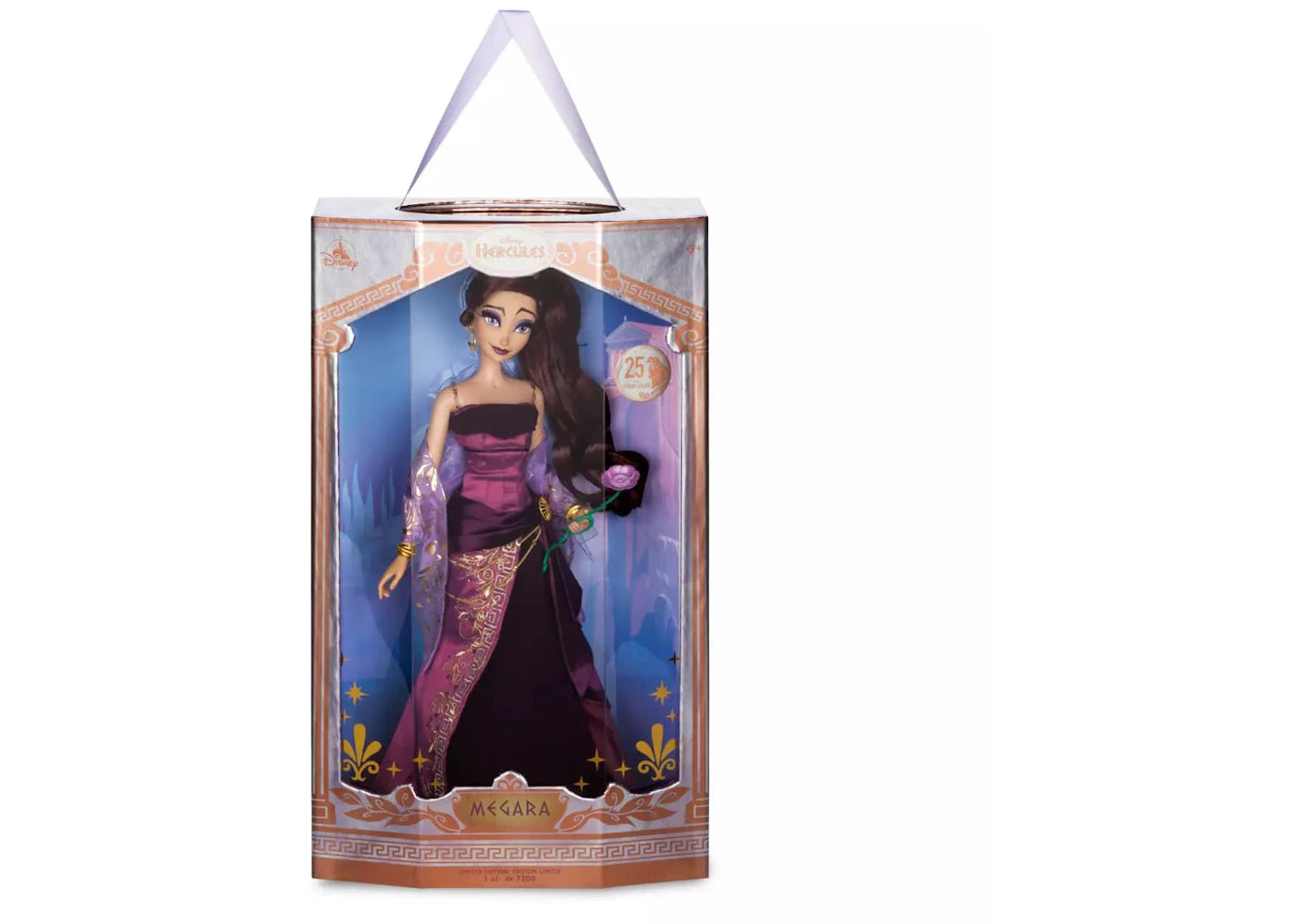 Disney Megara Hercules 25th Anniversary Limited Edition Doll (Edition of 7200) - vue secondaire B
