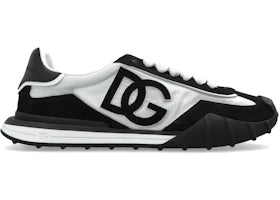Dolce & Gabbana DG Athletic Sneakers Black White - vue 360