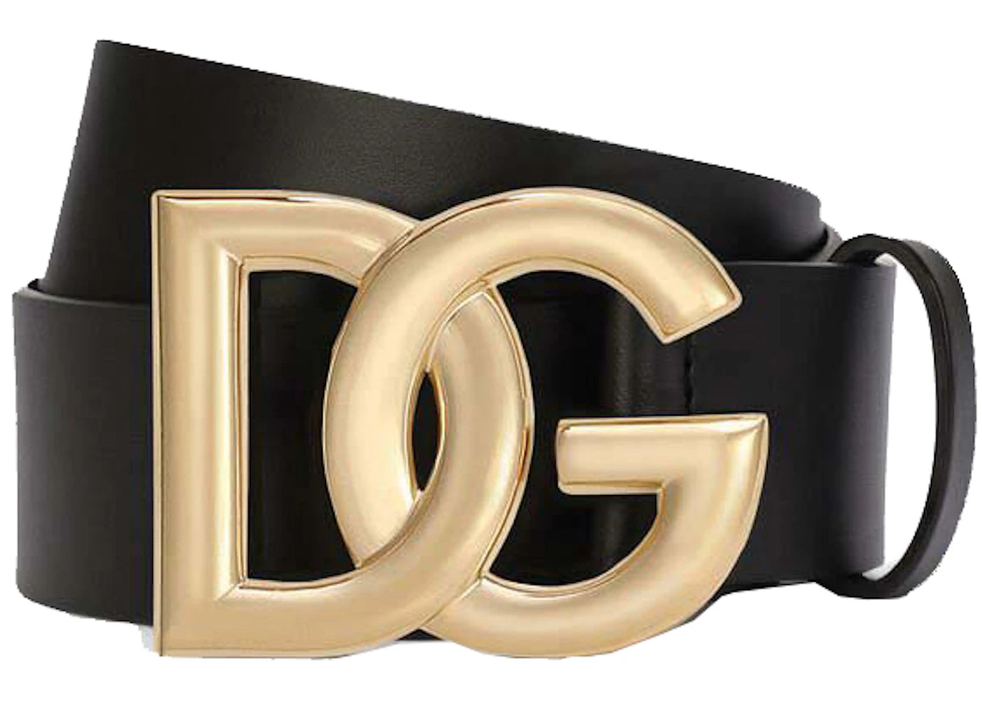 Dolce & Gabbana Lux Leather Crossover DG Logo Buckle Belt Multicolor - vue secondaire A