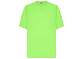 Dolce & Gabbana Technical Jersey Metallic DG Logo T-shirt Green
