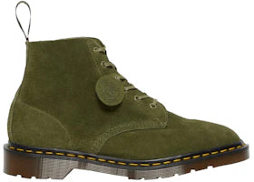 Dr. Martens 101 Suede Ankle Boot Green Desert Oasis - vue 360