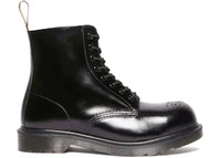 Dr. Martens 1460 Analine Leather Steel Toe Boots Black