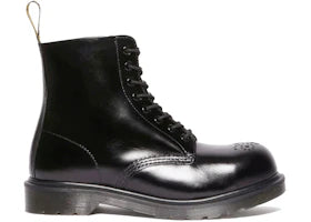 Dr. Martens 1460 Analine Leather Steel Toe Boots Black