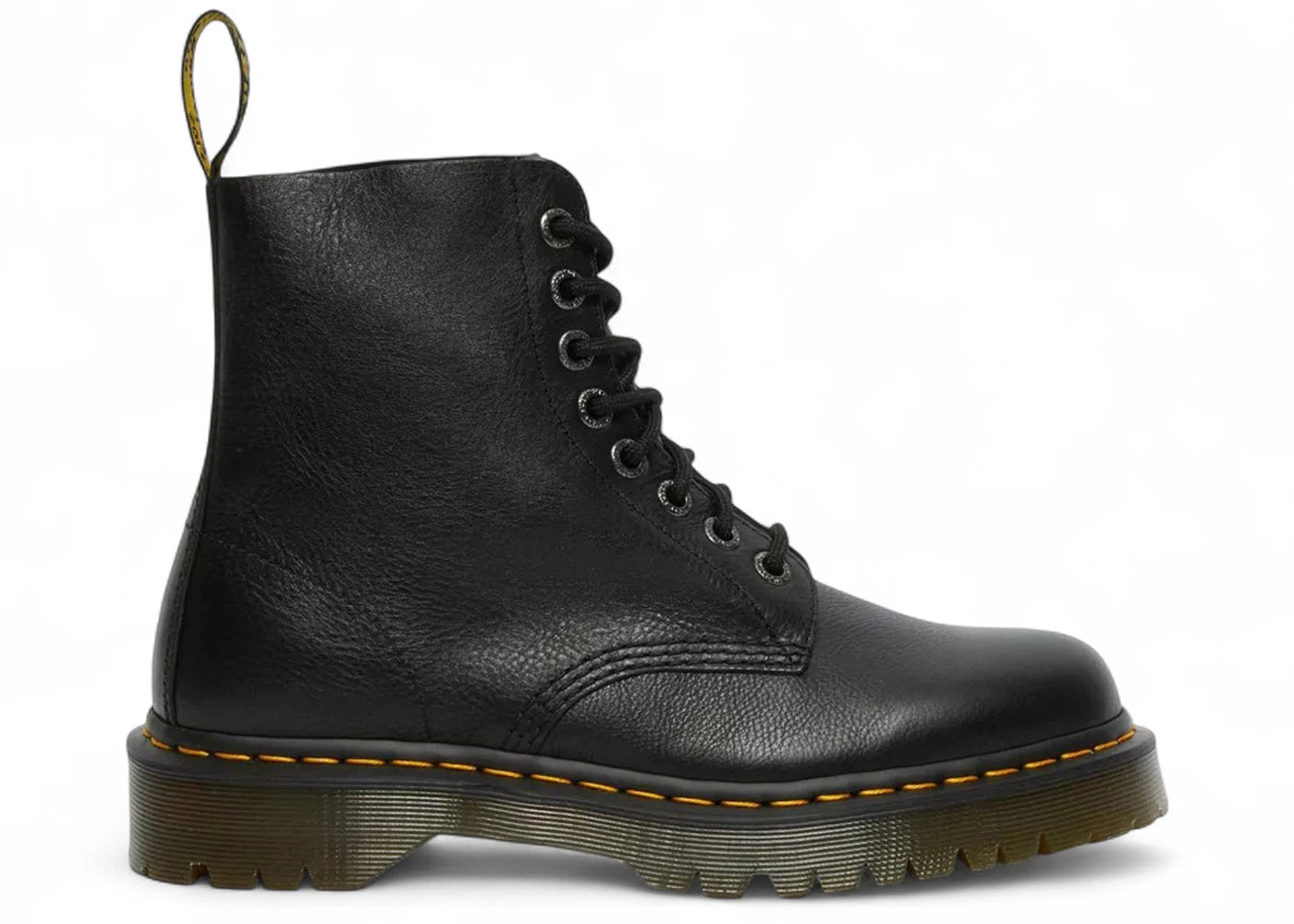 Dr. Martens 1460 Bex Pisa Leather Lace Up Boot Black - vue 360
