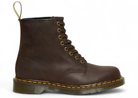 Dr. Martens 1460 Crazy Horse Leather Lace Up Boot Brown