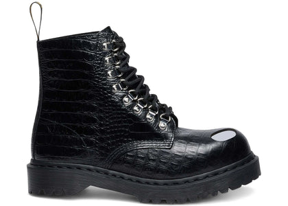 Dr. Martens 1460 Pascal Bex Steel Toe Leather Boot Black Croc Embossed Analine - authentic Dr. Martens sneakers