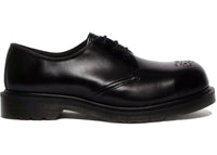 Dr. Martens 1461 Analine Leather Steel Toe Shoes Black