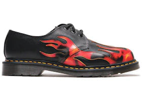 Dr. Martens 1461 Leather Oxford Black Flame - vue 360