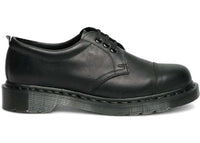 Dr. Martens 1461 MHL 3-Eye Leather Shoes Black Grained Oiled