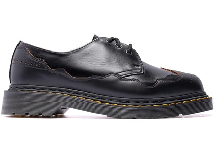 Dr. Martens 1461 RI 3 Eye Analine and Vintage Smooth Leather Shoes Black - authentic Dr. Martens sneakers