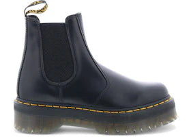 Dr. Martens 2976 Polished Smooth Platform Chelsea Boot Black