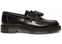 Dr. Martens Adrian Arcadia Leather Tassel Loafer Cherry Red