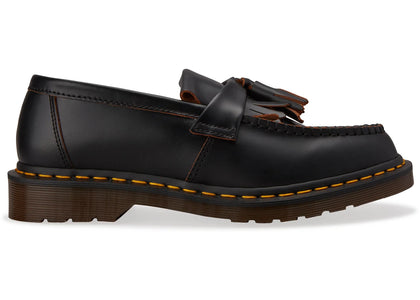 Dr. Martens Adrian Vintage Tassel Loafer Black Quilon sneakers - authentic Dr. Martens shoes