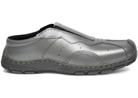 Dr. Martens Aurix Mule Satin Finish Gunmetal Satin Finish Leather