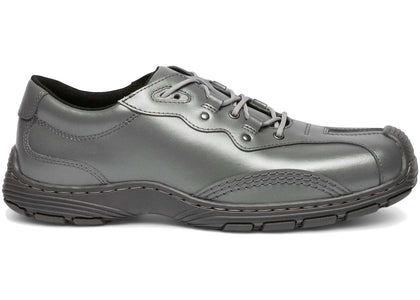 Dr. Martens Aurix Satin Finish Leather 5i Shoes Gunmetal Grey Satin Finish Leather - authentic Dr. Martens sneakers