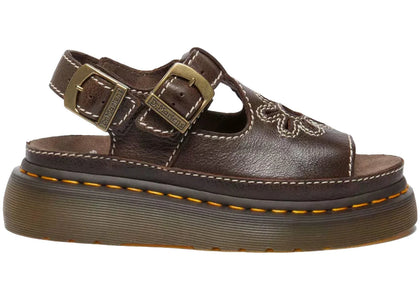 Dr. Martens Dunnet Flower Kelp Brown Ar Rogue - authentic Dr. Martens sneakers
