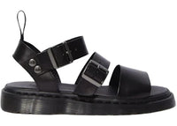 Dr. Martens Gryphon Brando Leather Gladiator Sandals Black