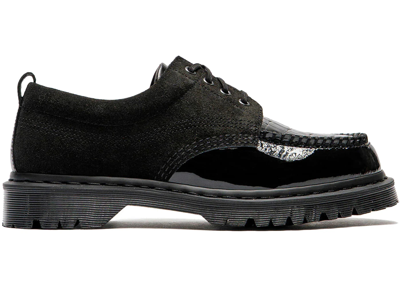 Dr. Martens Lowell BEAMS Black Crazy Pattern - vue 360