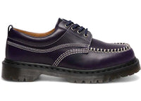 Dr. Martens Lowell Orleans Leather Moc Toe Shoe Midnight Blue