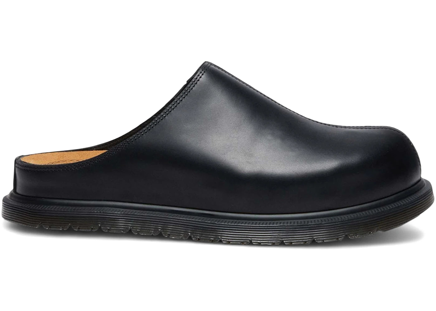Dr. Martens San Leather Mules Black Orleans - vue 360