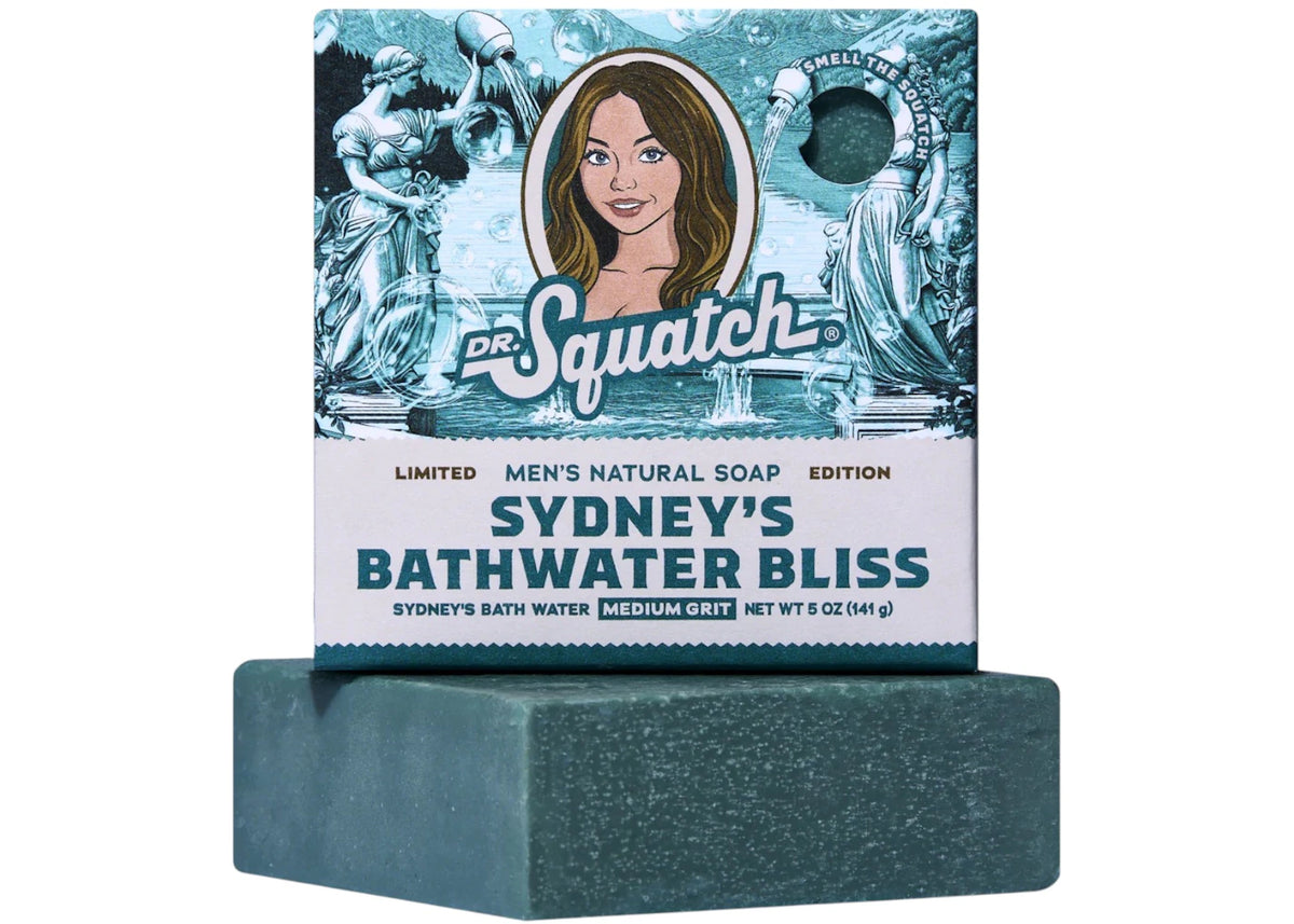 Dr.Squatch Sydney's Bathwater Bliss Limited Edition Natural Soap - vue 360