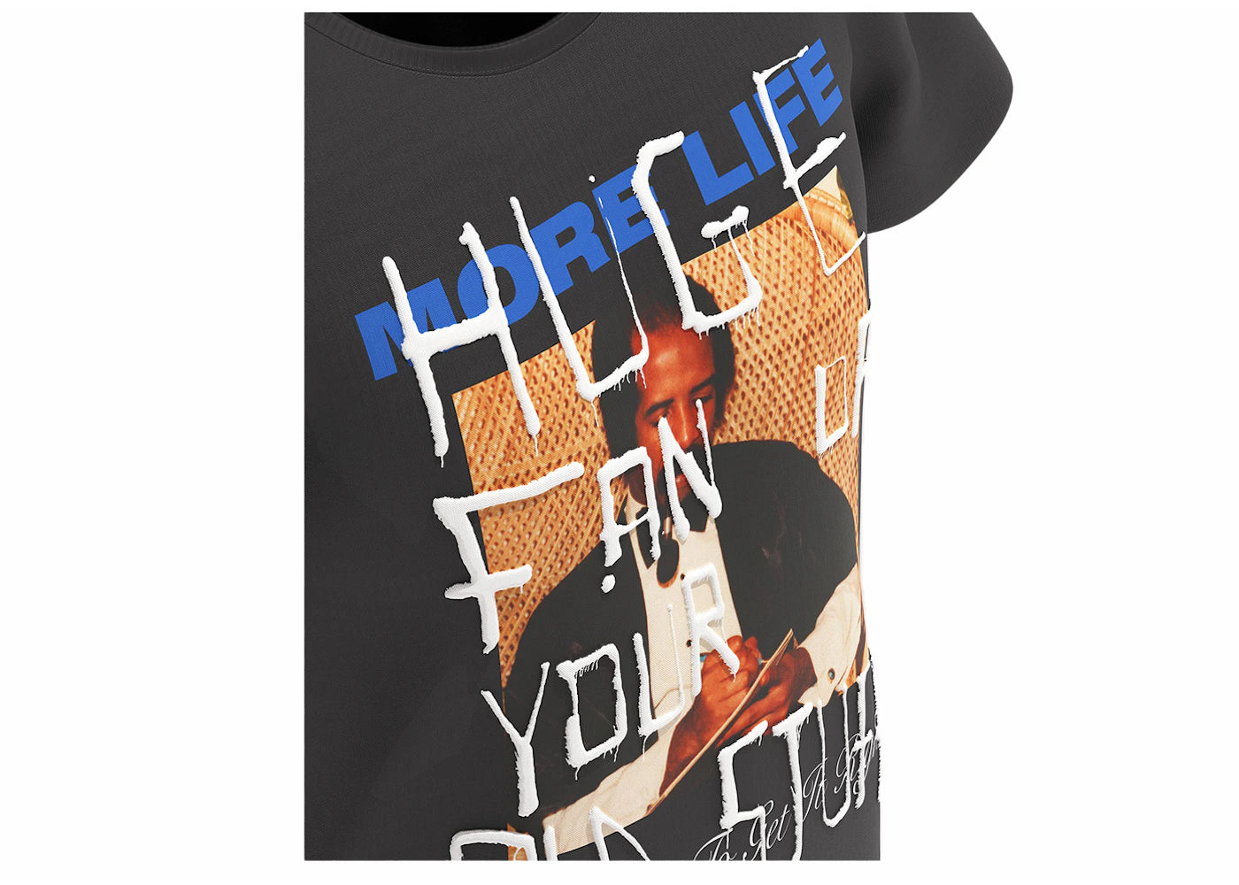 Drake More Life Huge Fan Tee Black - vue secondaire B