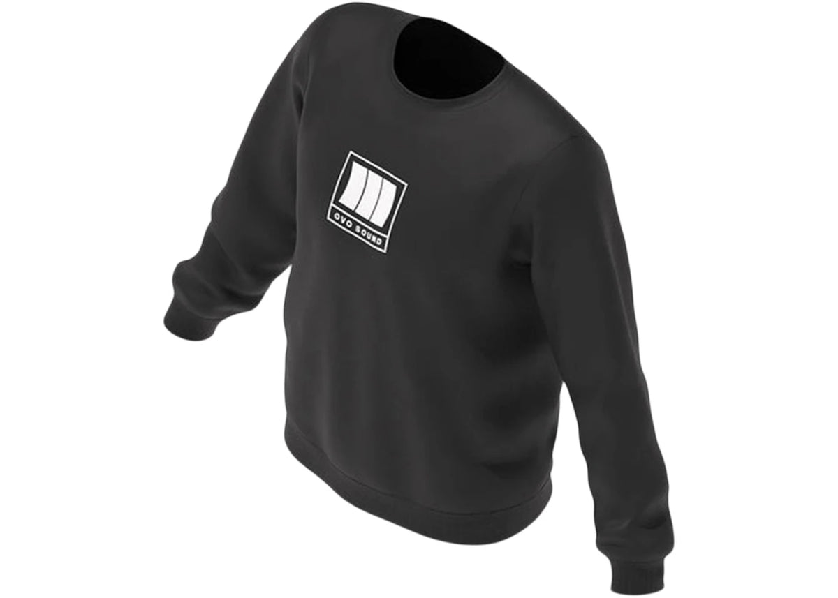 Drake OVO Sound Crewneck Black - vue 360