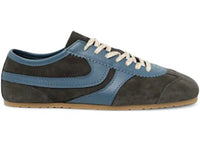 Dries Van Noten Leather Sneakers Steel