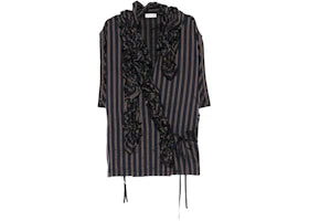 Dries Van Noten Women's Clematis Shirt Navy