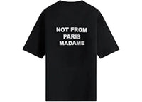Drole de Monsieur Basic Le Slogan T-shirt Black