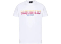 Dsquared2 Cool Fit Made With Love Logo T-Shirt White