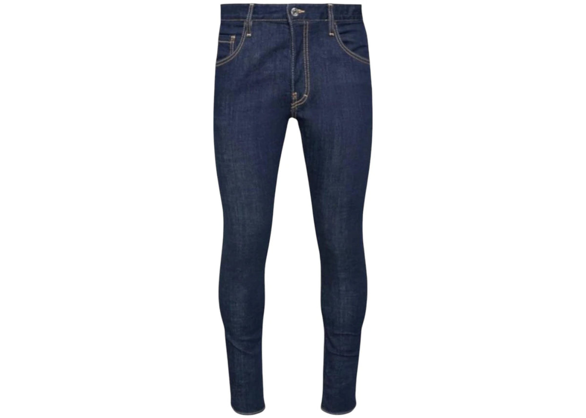 Dsquared2 Logo Slim Fit Jeans Blue - vue secondaire A