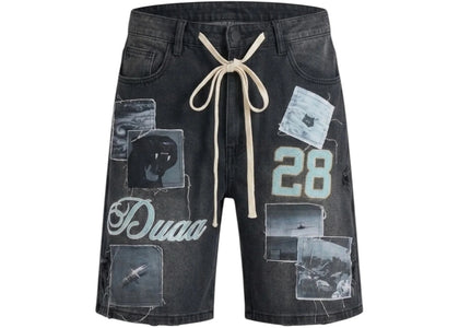 DUAA Movie Blue Short Blue - authentic DUAA product