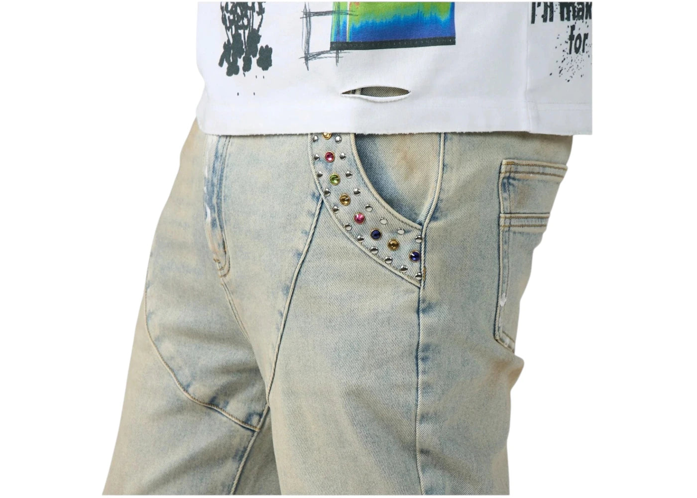DUAA Rare Blue Denim Jeans Blue - vue secondaire B