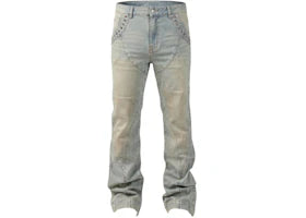 DUAA Rare Blue Denim Jeans Blue - vue 360